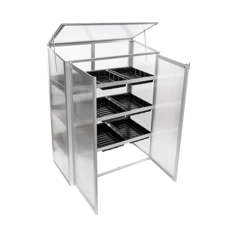 STEEL HOUSE ALIUM 76X38.5X98.5CM