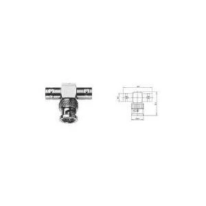 Telegärtner BNC T-adapteris (F-M-F) 75 Ohm