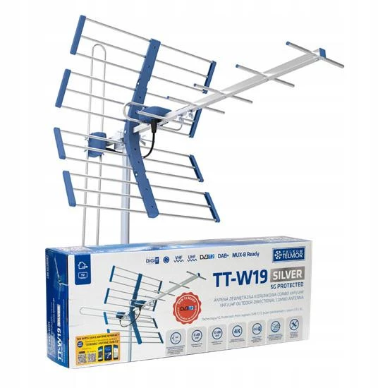 TELMOR TT W19 SILVER COMBO DVB-T2