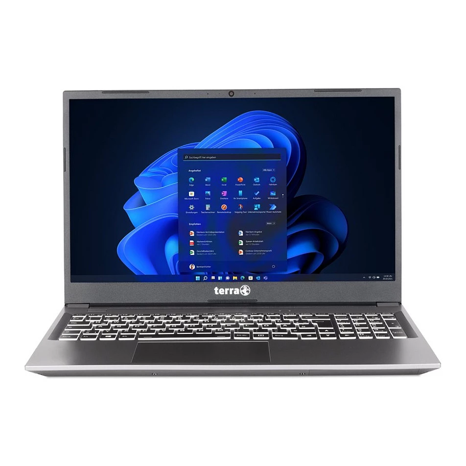 TERRA 1220901 klēpjdators, 15,6 collu