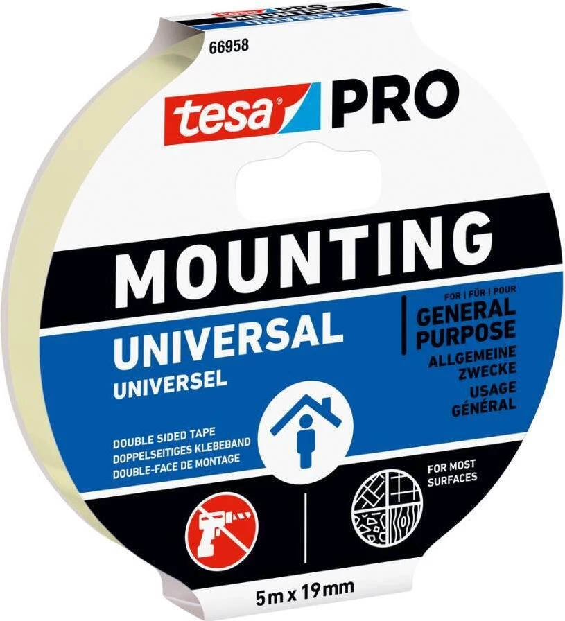 Tesa Mounting PRO Universal 66958-00001-00 abpusēja