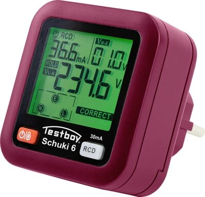 Testboy Testavit Schuki 6 kontaktligzdas testeris