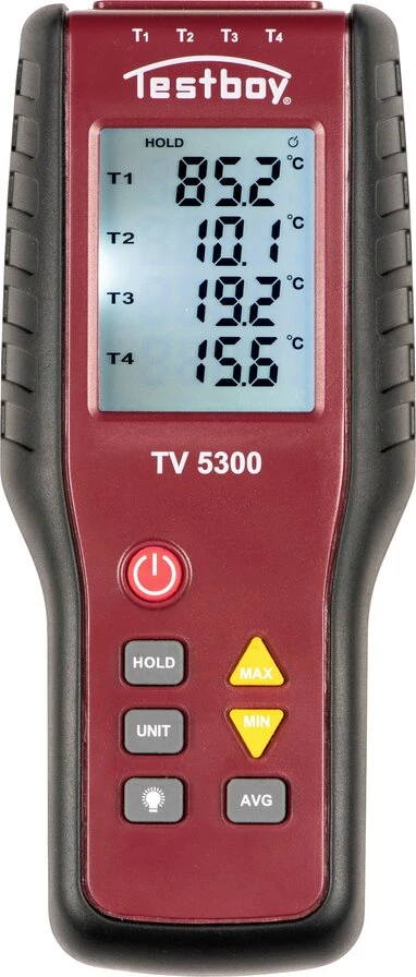 Testboy TV 5300 4 kanālu termometrs
