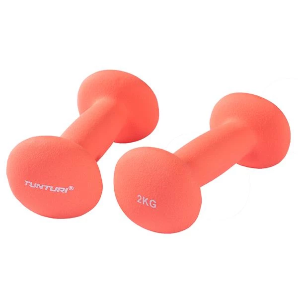 Tunturi neoprēna hanteles 2 kg pāris