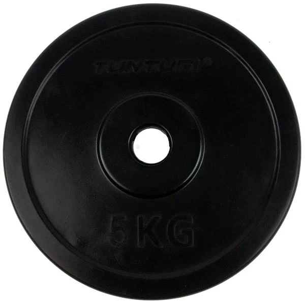 Tunturi gumijotais svara disks 5 kg