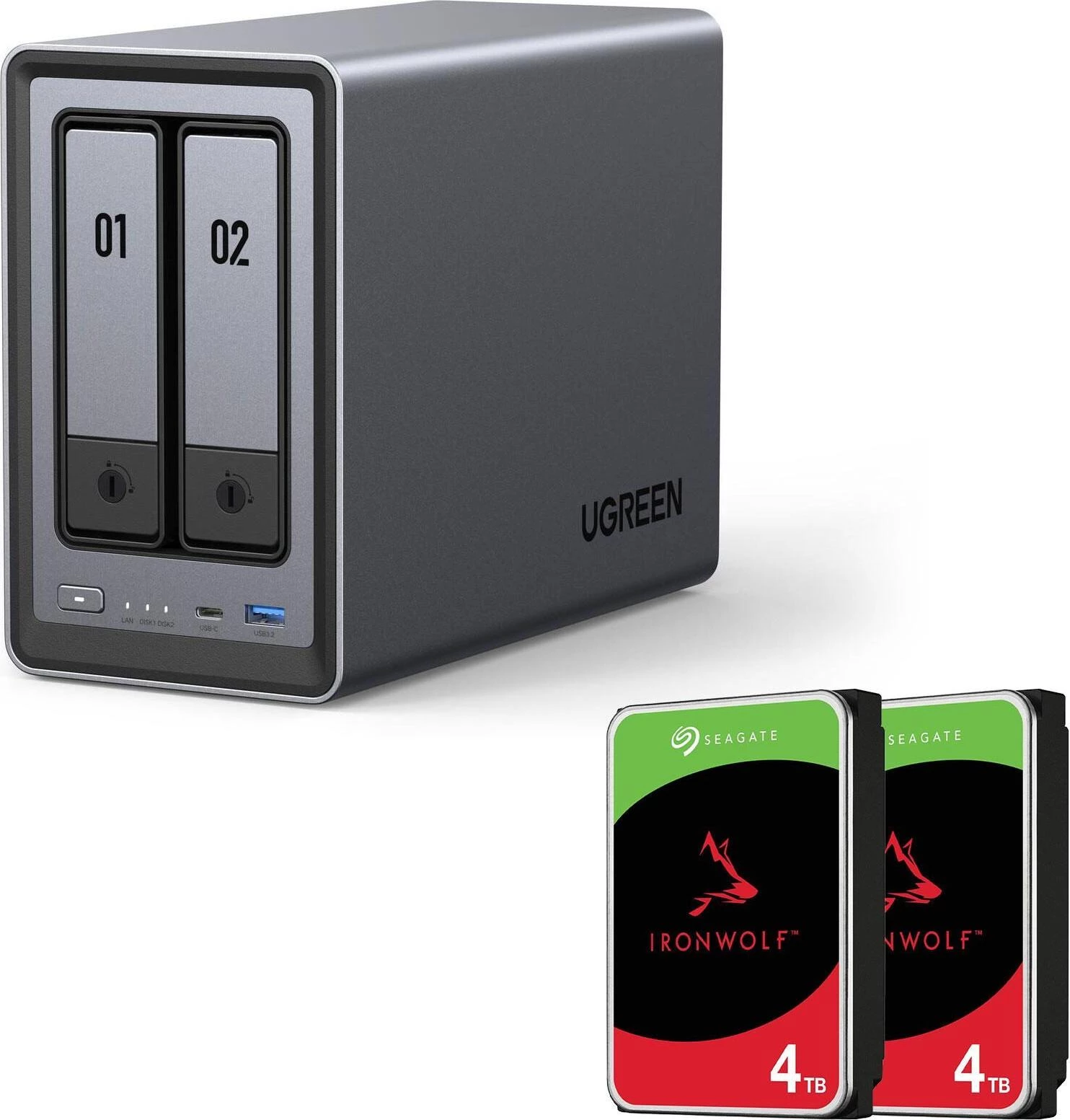 UGREEN NASync DXP2800 2 ligzdu NAS
