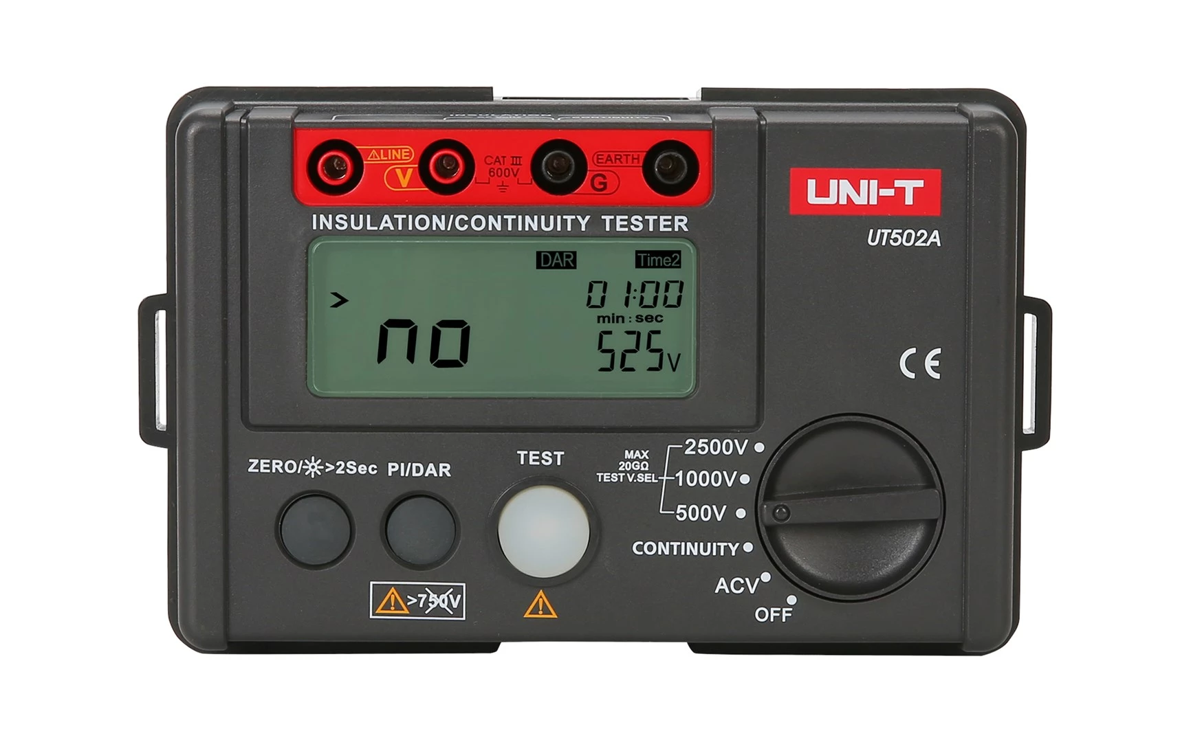 UNI-T UT502A Izolācijas pretestības mērītājs 50V-1000V