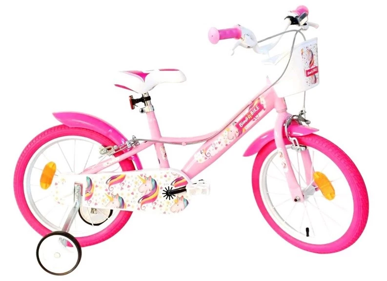 Unicorn 16 collu bērnu velosipēds ar