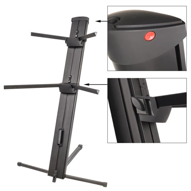 V-TONE DELUXE K2 Keyboard Stand Double