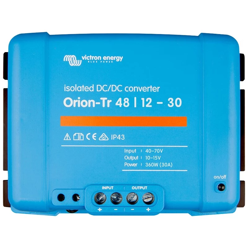 Victron Energy Orion-Tr 48/12-30A (360W) līdzstrāvas