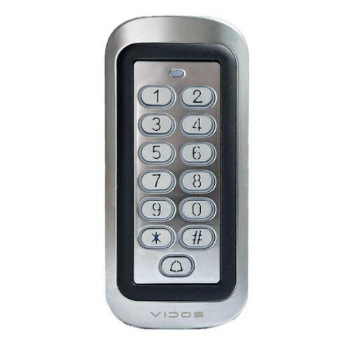 VIDOS ZS47-MF taustiņu un RFID lasītāja