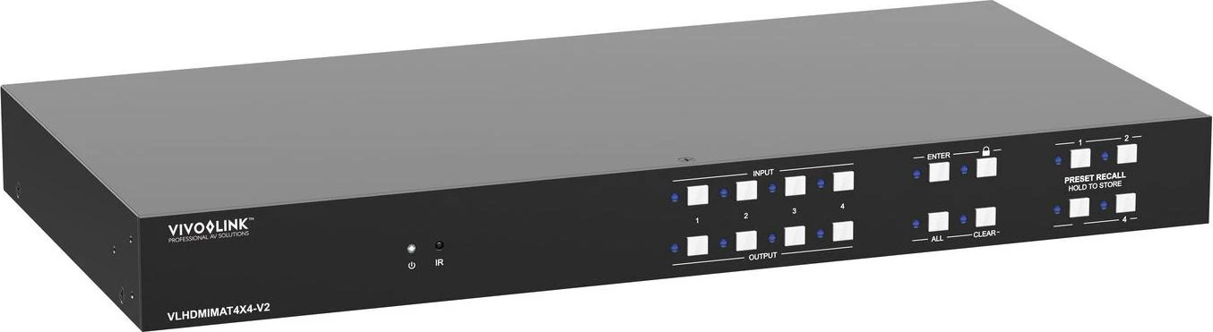VivoLink HDMI 2.0 4x4 matricas