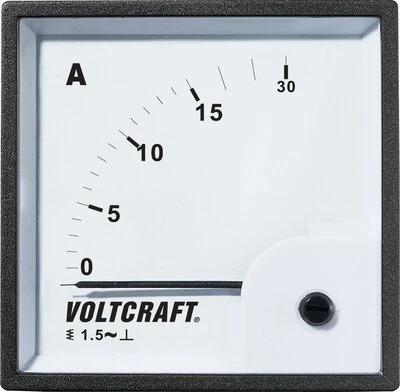 VOLTCRAFT AM-72X72/15A kustīgā dzelzs maiņstrāvas ampērmetrs