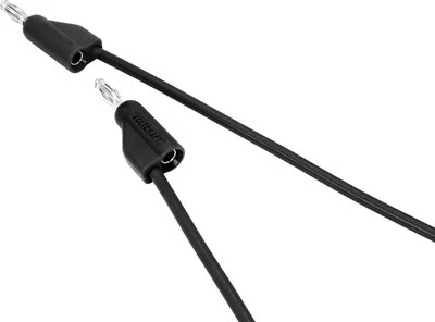 VOLTCRAFT MSB-100 melns 1m testa vads