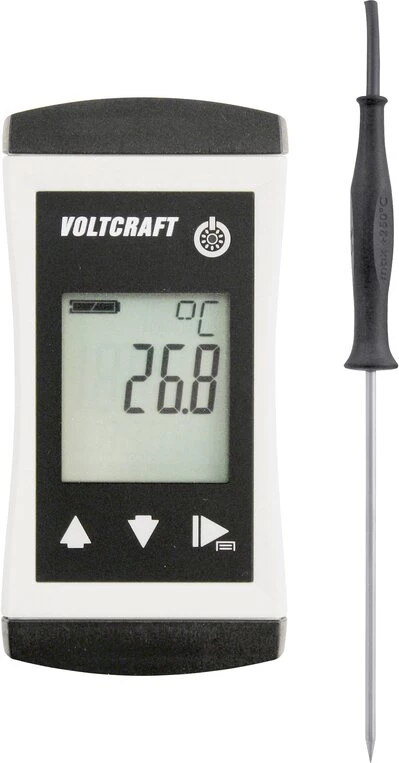 VOLTCRAFT PTM 100 + TPT-203 temperatūras