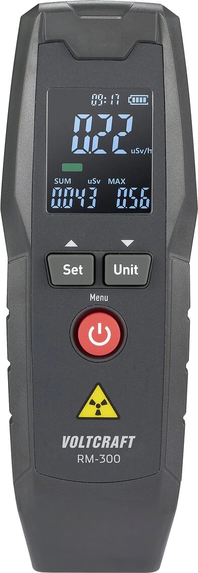 VOLTCRAFT RM-300 Geigera skaitītājs radiācijas detektors
