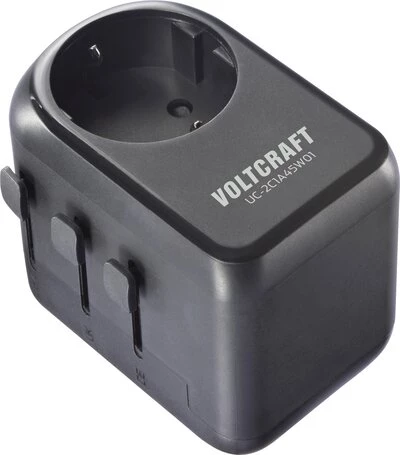VOLTCRAFT UC-2C1A45W01 45W ceļojumu uzlādes adapteris