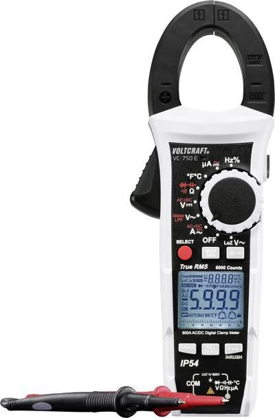 VOLTCRAFT VC-12720305 digitālās klešu multimetrs, ISO