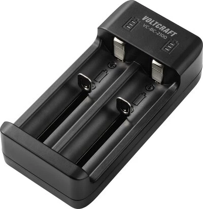 VOLTCRAFT VC-BC-2100 Universālais apaļo elementu lādētājs