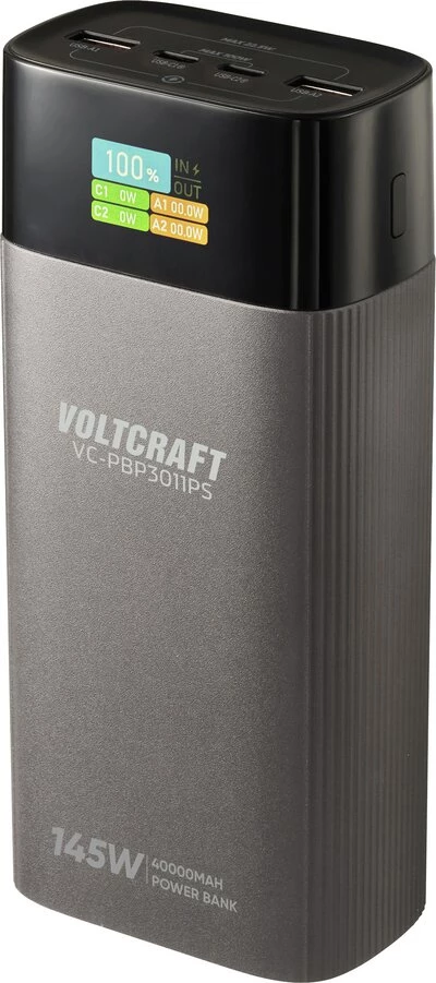 VOLTCRAFT VC-PBP3011PS Power Bank 40000 mAh