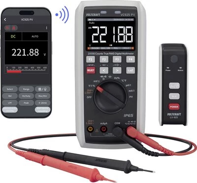VOLTCRAFT VC925 PV Solar Digitalais Multimetrs