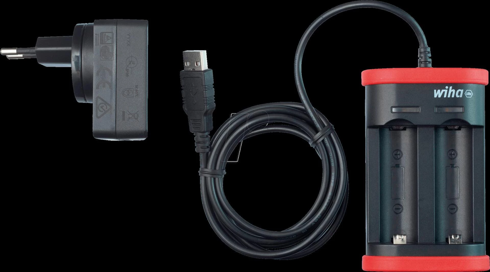 WIHA 41915 USB lādētājs Li-Ion akumulatoriem