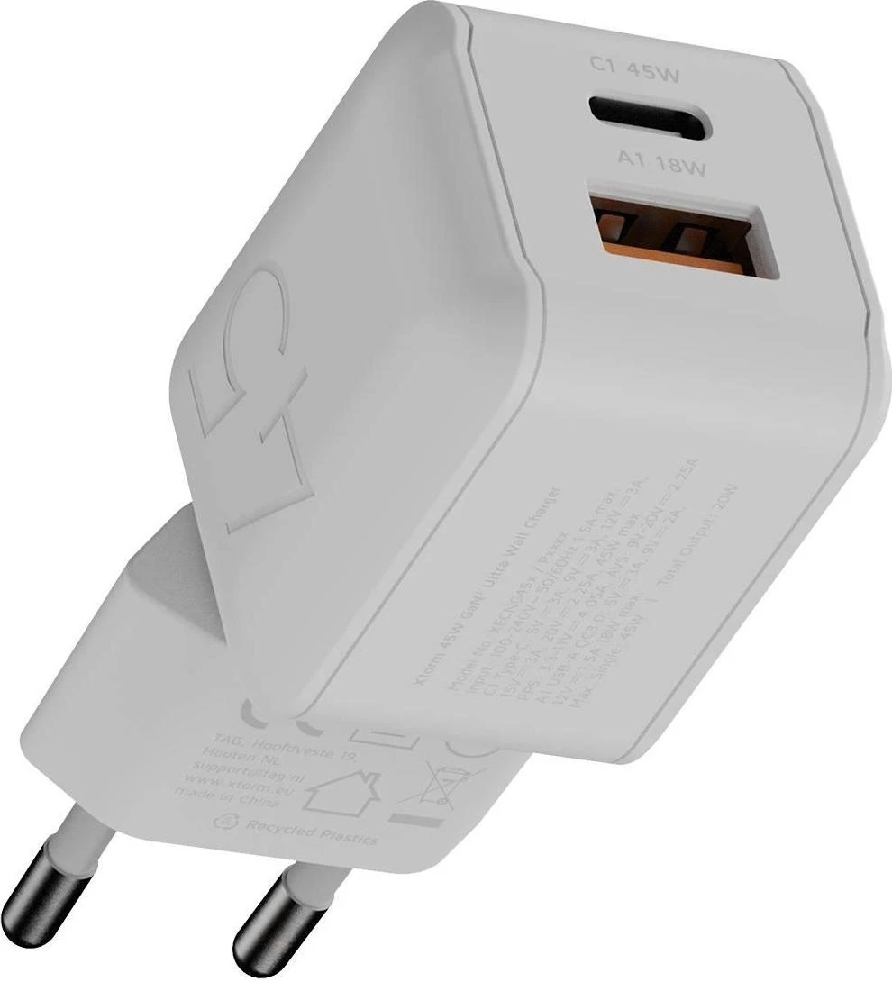 Xtorm NextGen GaN3 Ultra sienas lādētājs