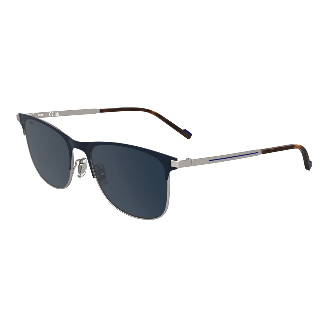 ZEISS ZS25163S-403 vīriešu saulesbrilles, kvadrātveida rāmis