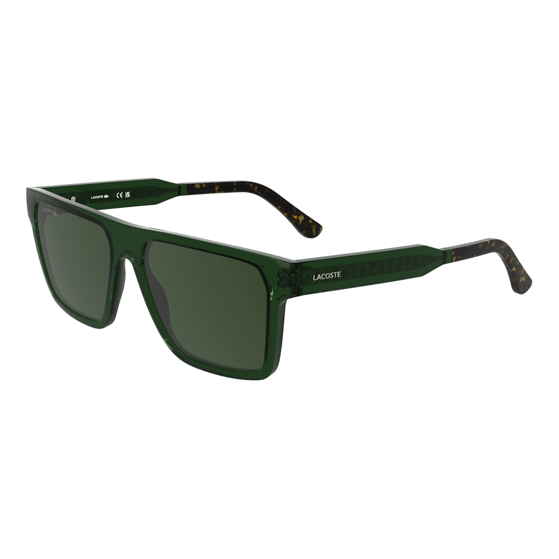 Lacoste vīriešu saulesbrilles L6059SN-301, taisnstūra rāmis