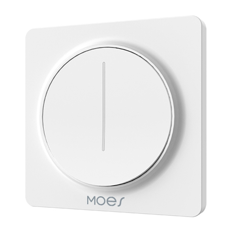 MOES ZS-SY-EUD Zigbee sienas skārienregulators, balts